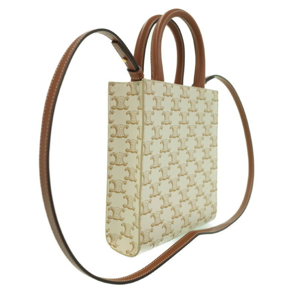 Celine Triomphe Canvas Vertical Cabas Bag - Picture 2 of 9
